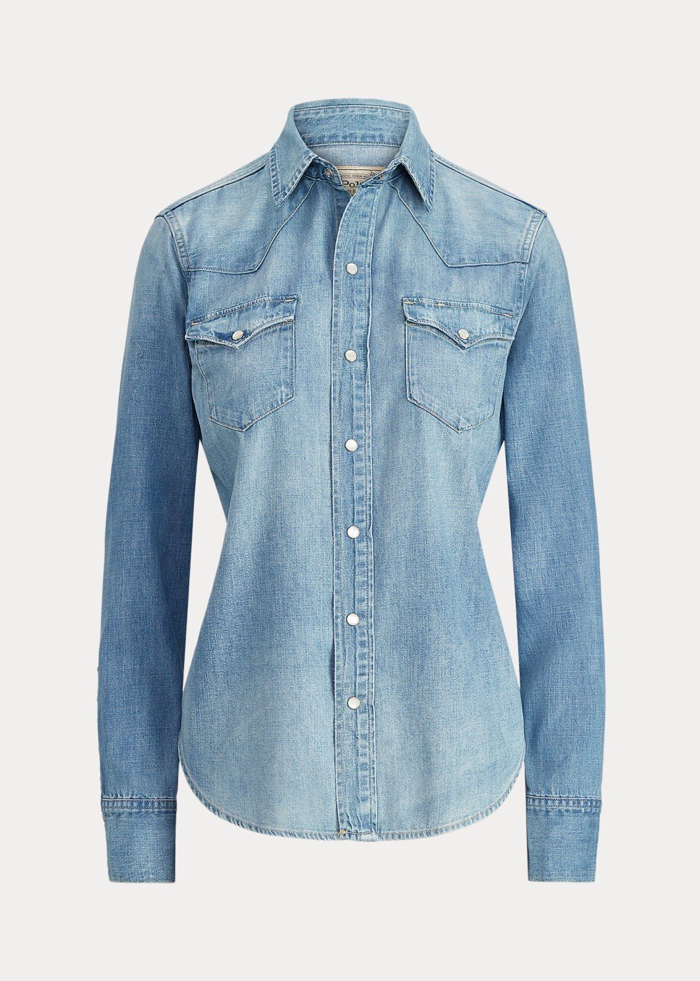 light indigo wash- Denim Shirt
