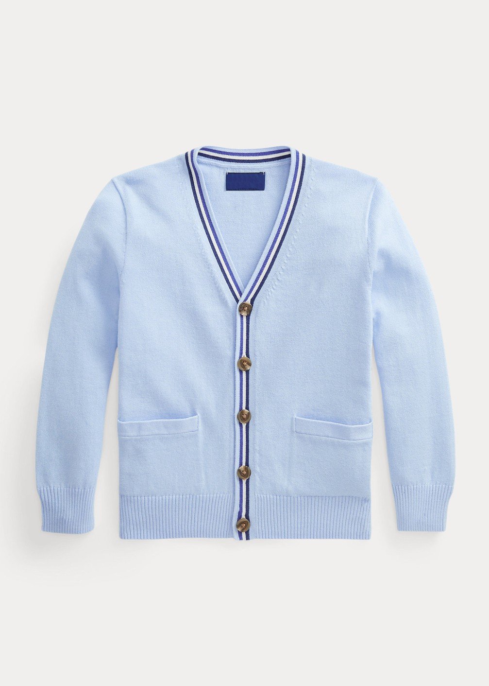 Cotton V-Neck - Cardigan