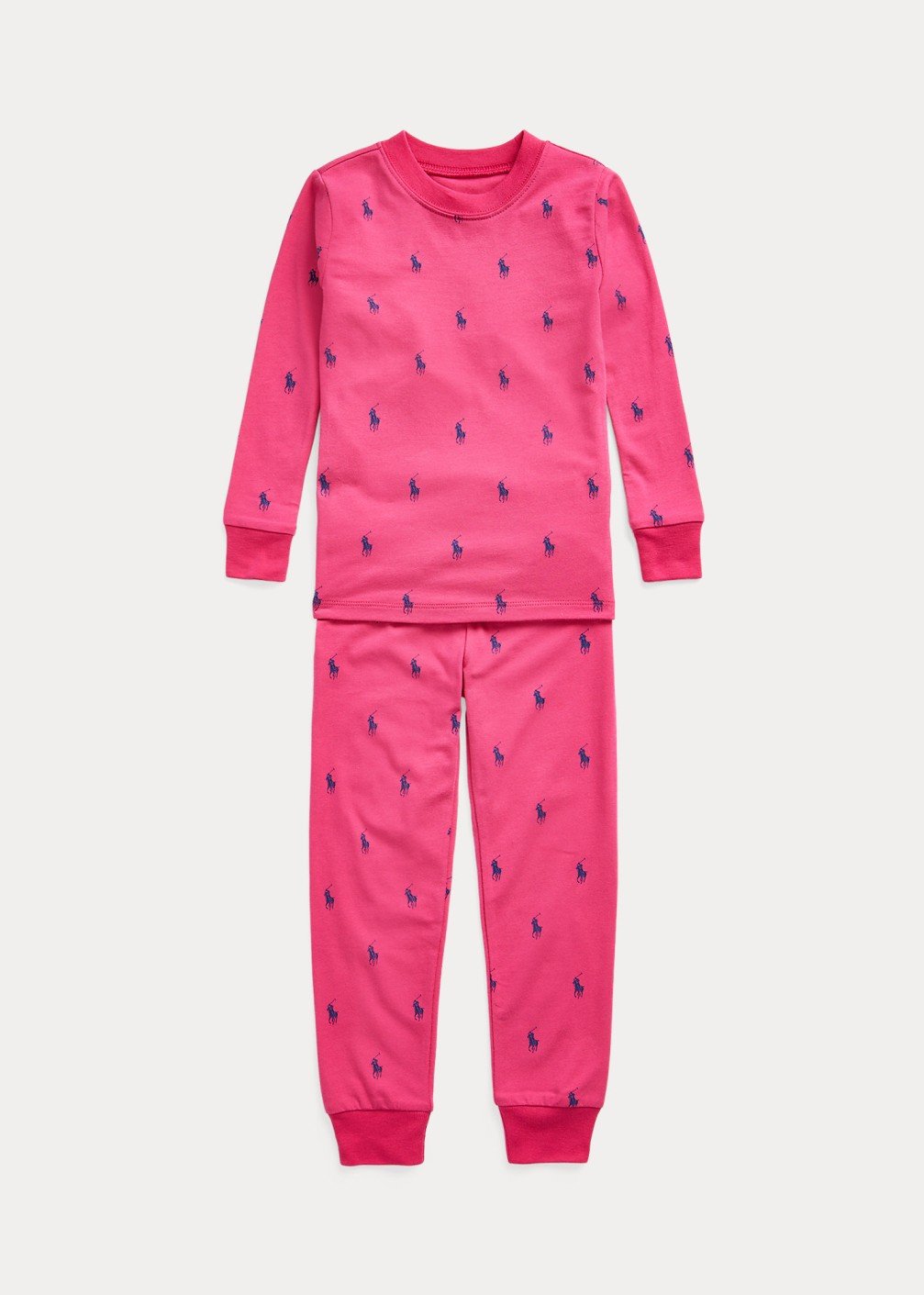 Polo Pony Stretch Jersey - Sleep Set