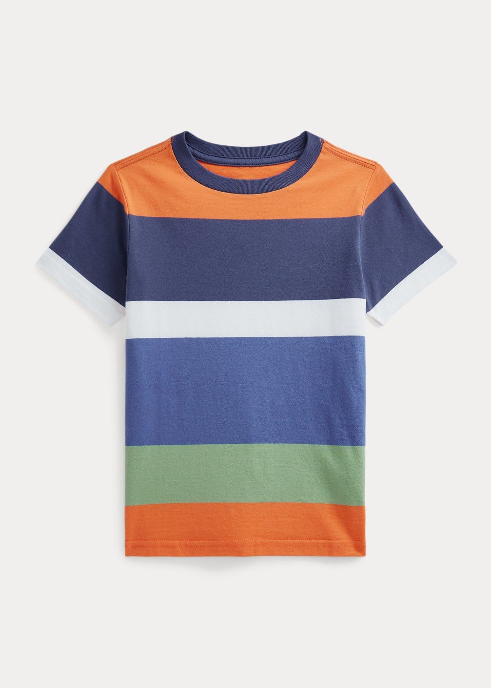 3 Cotton YD Stripe Single Jersey T-Shirt