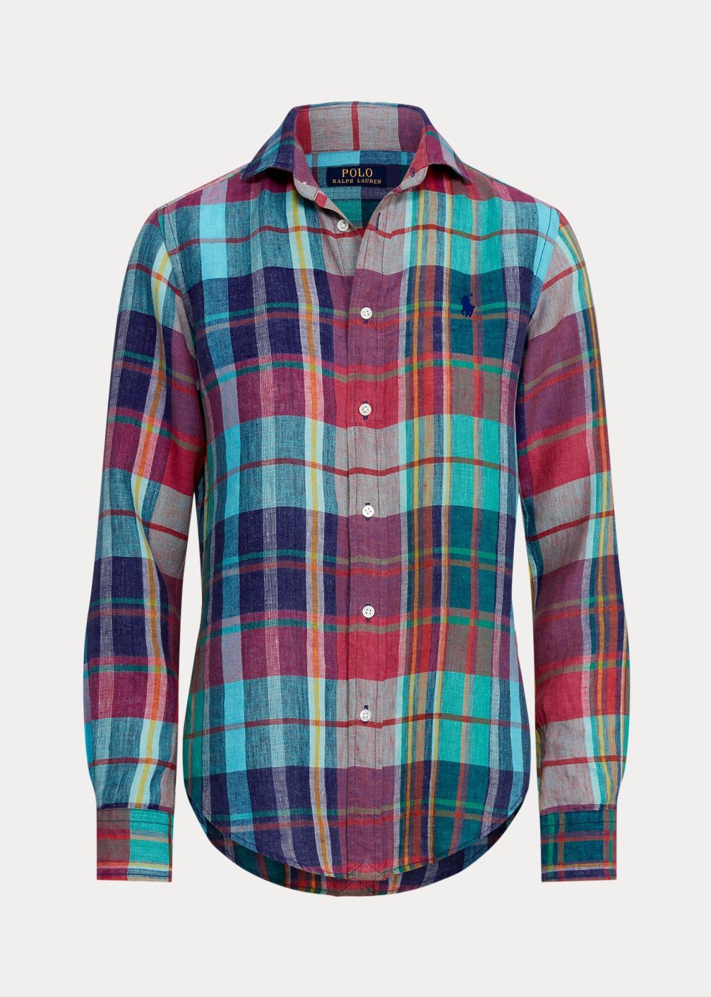 Classic Fit Plaid - Linen Shirt